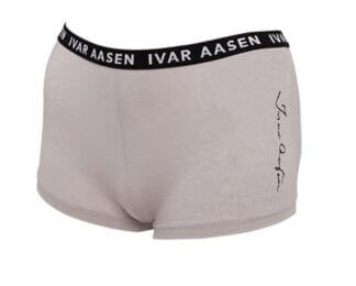 Ivar Aasen-boksar dame lysgrå