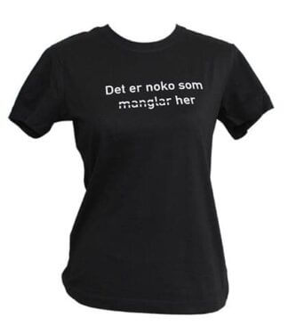 Festspel-t-skjorta 2018 dame svart