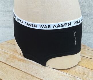 Ivar Aasen-hipster-truse dame svart