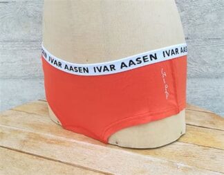 Ivar Aasen-hipster-truse dame oransje