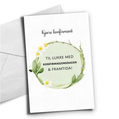 Happy Star – Kjære konfirmant, til lukke