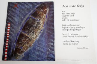 Den siste ferja — plakat