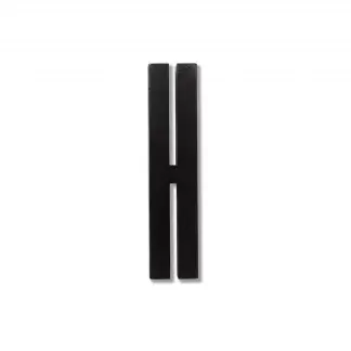Design Letters bokstav – H svart
