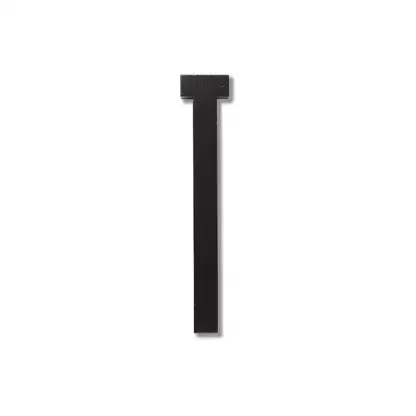 Design Letters bokstav – T svart