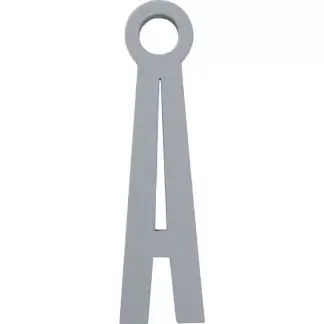 Design Letters bokstav – Å grå