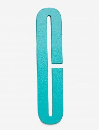 Design Letters bokstav – C turkis