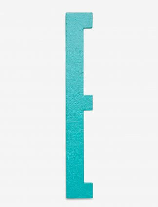 Design Letters bokstav – E turkis