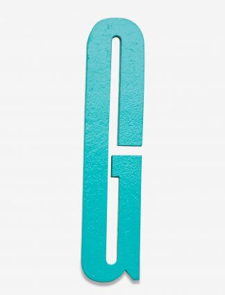 Design Letters bokstav – G turkis