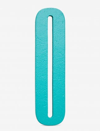 Design Letters bokstav – O turkis