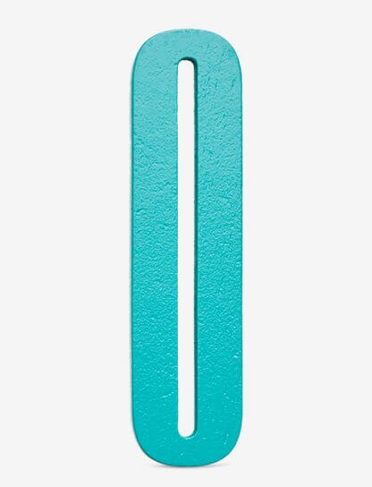Design Letters bokstav – O turkis