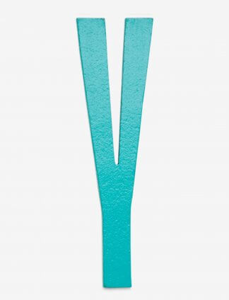 Design Letters bokstav – Y turkis