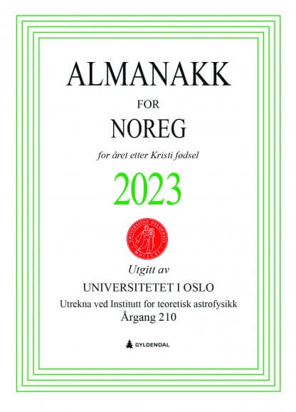 Almanakk for Noreg