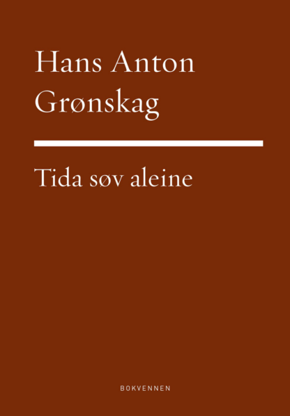 boka tida søv åleine av hans anton grønskag