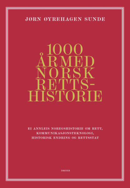 1000 år med norsk rettshistorie